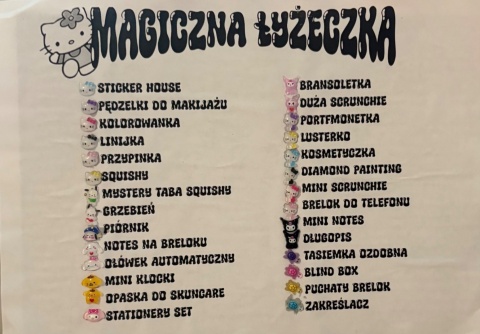 sanrio magiczna łyżeczka